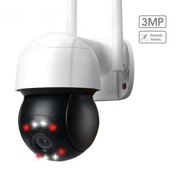 INQMEGA 3MP PTZ Speed Dome IP Camera Wireless WiFi Auto Tracking Security Camera CCTV Surveillance Night Vision ONVIF iCSee 
INQMEGA 3MP PTZ Speed Dome IP Camera Wireless WiFi Auto Tracking Security Camera CCTV Surveillance Night Vision ONVIF iCSee