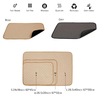 Washable dog pet diaper pad urine absorbing environmental protection urine non-wet pad waterproof reusable training pad protecti
Washable dog pet diaper pad urine absorbing environmental protection urine non-wet pad waterproof reusable training pad protecti