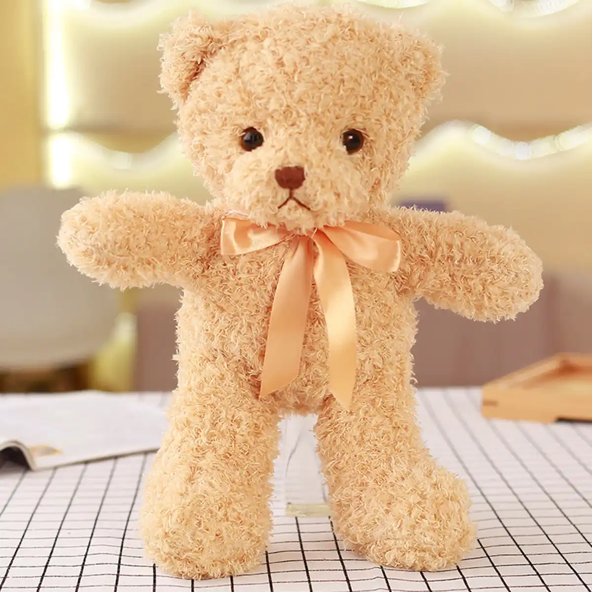 plush toy teddy bear doll send girls birthday gift crane