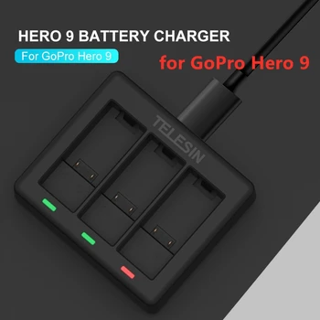 3 Ways Battery Charger Led Light Usb Charging Box for Gopro Hero 9 Sports Camera Accessories Intelligent Protection Light Weight
3 Ways Battery Charger Led Light Usb Charging Box for Gopro Hero 9 Sports Camera Accessories Intelligent Protection Light Weight