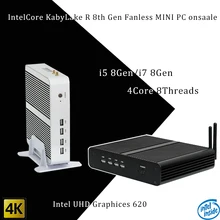 Newest Kaby Lake 8Gen Fanless pc i5 8265u/ i7 8565u Intel UHD 620 win10 4 Core 8 Threads DDR4 2400 NUC Freeshipping
Newest Kaby Lake 8Gen Fanless pc i5 8265u/ i7 8565u Intel UHD 620 win10 4 Core 8 Threads DDR4 2400 NUC Freeshipping