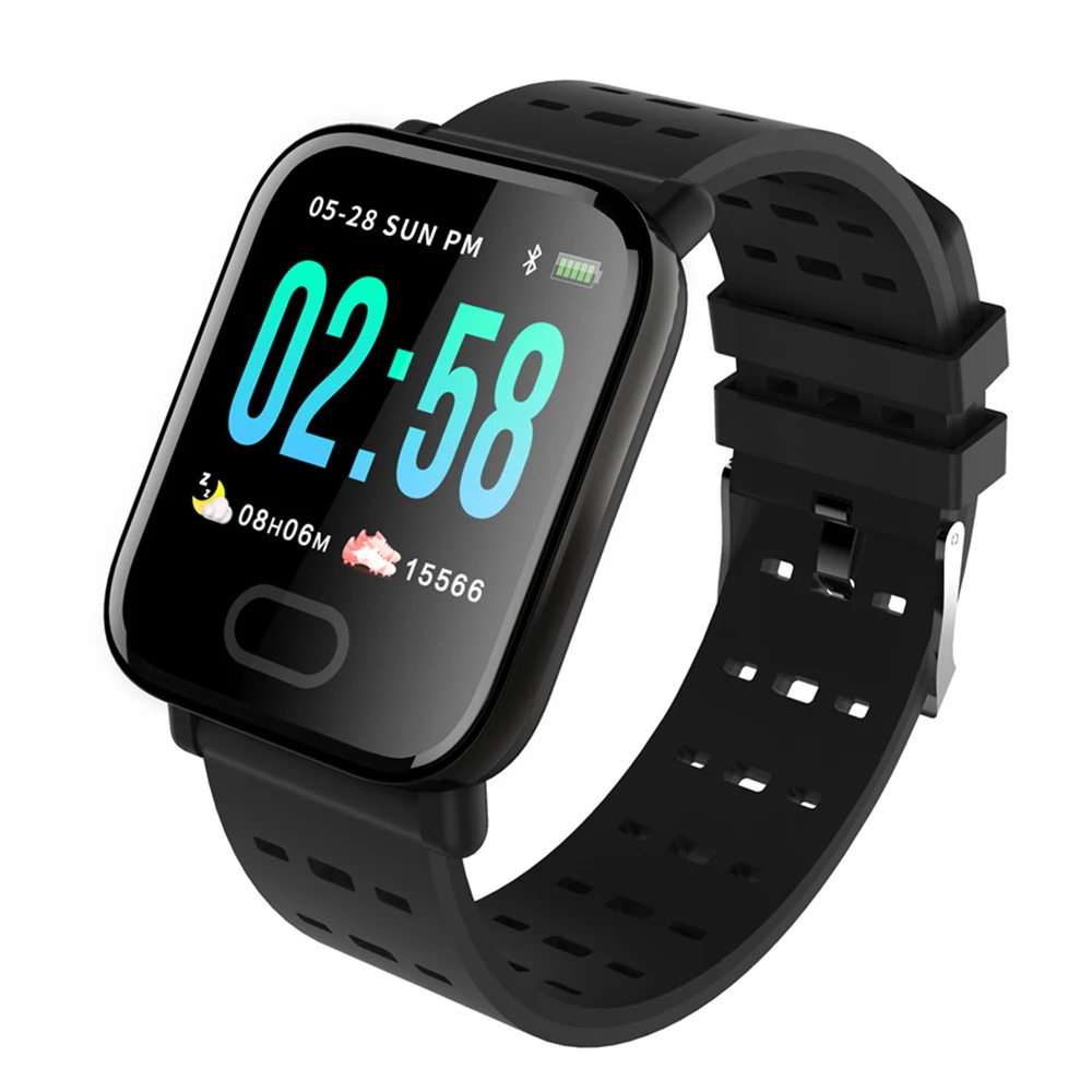 Smart Watch a6 Heart Rate Sleep Monitor Sport Smartwatch Waterproof Fitness Tracker Blood Pressure Men Watch for iOS Android
Smart Watch a6 Heart Rate Sleep Monitor Sport Smartwatch Waterproof Fitness Tracker Blood Pressure Men Watch for iOS Android
