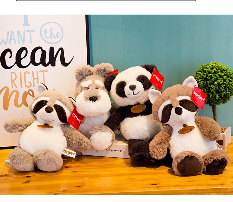cute elephant piggy koala rabbit fur series crane machine doll