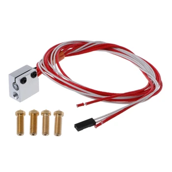 Volcano Eruption Heat Block Cartridge Heater 12V40W Nozzles Thermistor Sensors HotEnd for e3d V5 V6 3D Printer Parts 1.75mm Kit
Volcano Eruption Heat Block Cartridge Heater 12V40W Nozzles Thermistor Sensors HotEnd for e3d V5 V6 3D Printer Parts 1.75mm Kit