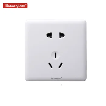 Bcsongben universal standard surface-mounted wall socket five-hole socket white PC frame panel wall socket
Bcsongben universal standard surface-mounted wall socket five-hole socket white PC frame panel wall socket