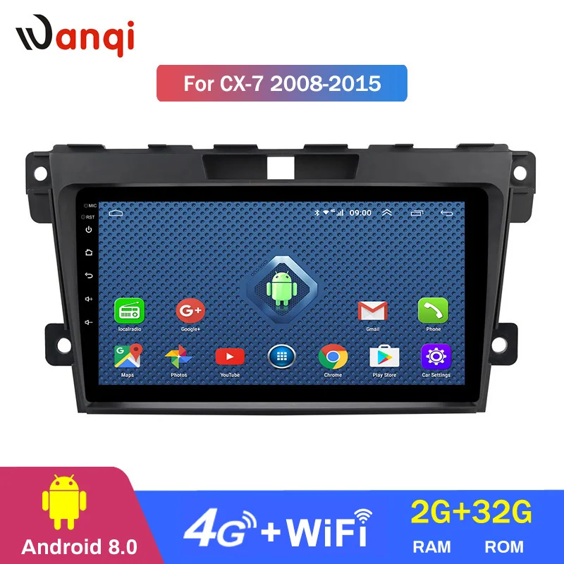 4G Lte All Netcom Multimedia Video Player Android 8.0 GPS Navigation Radio WIFI OBD2 For Mazda Cx-7 cx7 cx 7 2008-2015
4G Lte All Netcom Multimedia Video Player Android 8.0 GPS Navigation Radio WIFI OBD2 For Mazda Cx-7 cx7 cx 7 2008-2015