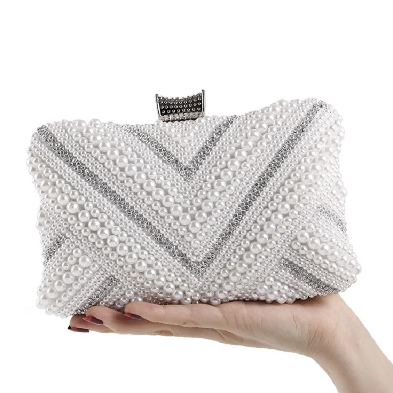 bags for women 2019New hot style pearl embroidered diamond dinner bag, dress bag, hand hold one shoulder diagonal straddle bag
bags for women 2019New hot style pearl embroidered diamond dinner bag, dress bag, hand hold one shoulder diagonal straddle bag
