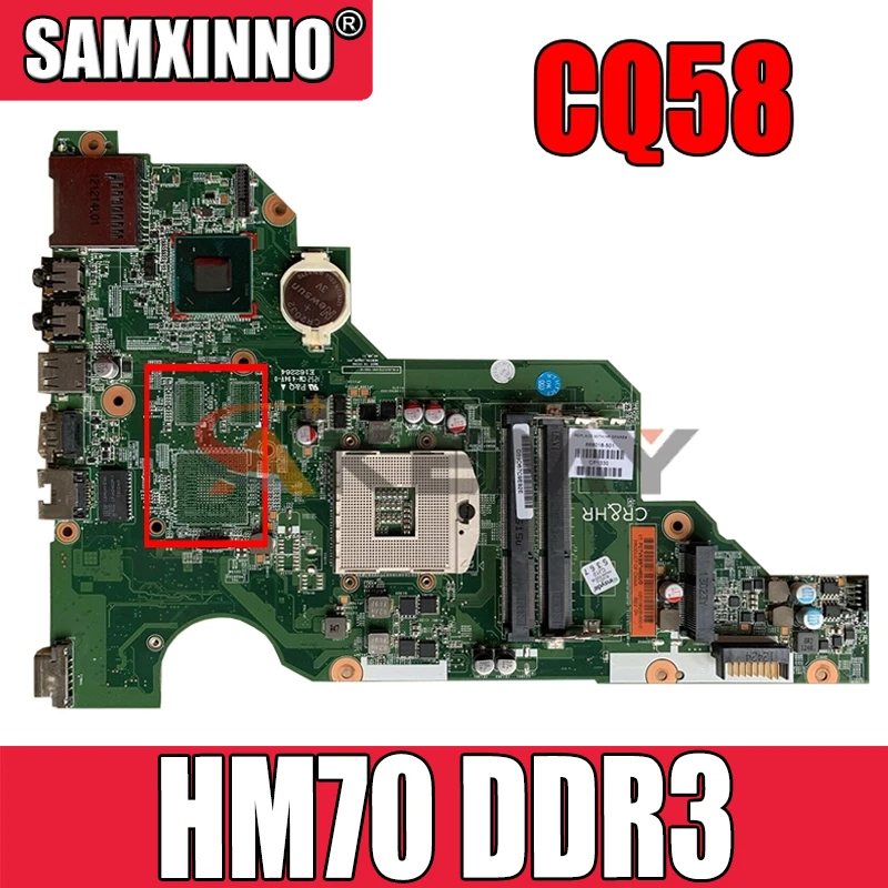 687702-001 для HP Probook CQ58 010170100 687702-601 HM70 SJTNV DDR3 Материнская плата ноутбука материнская