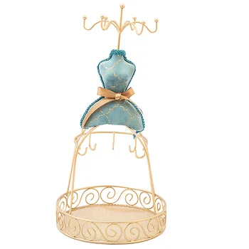 Princess Dress Mannequin Jewelry Organizer Display Showcase with Hook for Necklace Bracelet Earrings
Princess Dress Mannequin Jewelry Organizer Display Showcase with Hook for Necklace Bracelet Earrings