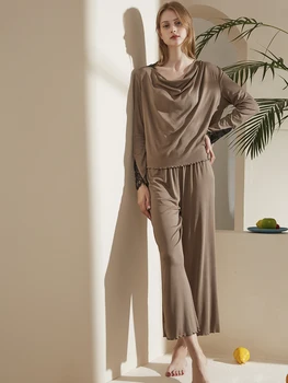 Women's Lace Pajamas Pijama Pyjama Set Sleepwear Comfortable Home Lounge Suit Clothes Sexy Cute Nightwear Nightgow Cotton Female
Women's Lace Pajamas Pijama Pyjama Set Sleepwear Comfortable Home Lounge Suit Clothes Sexy Cute Nightwear Nightgow Cotton Female