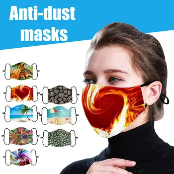Fashion Printing Windproof Fog Haze mascaras Can Put Filter Face Mouth Cover Reusable Washable Fabric Mouth Cover Toiletry Kits
Fashion Printing Windproof Fog Haze mascaras Can Put Filter Face Mouth Cover Reusable Washable Fabric Mouth Cover Toiletry Kits