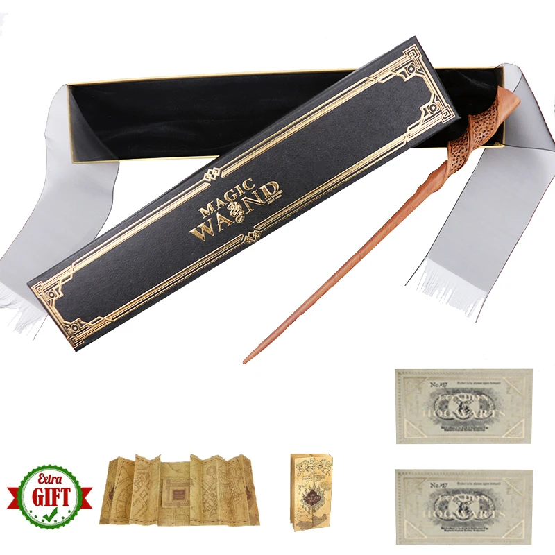 40 Kinds Metal Core Parvati Magic Wand Hermione Dumbledore Harried Lucius Magical Wand Ribbon Box Pack with Map and Ticket Gifts
40 Kinds Metal Core Parvati Magic Wand Hermione Dumbledore Harried Lucius Magical Wand Ribbon Box Pack with Map and Ticket Gifts