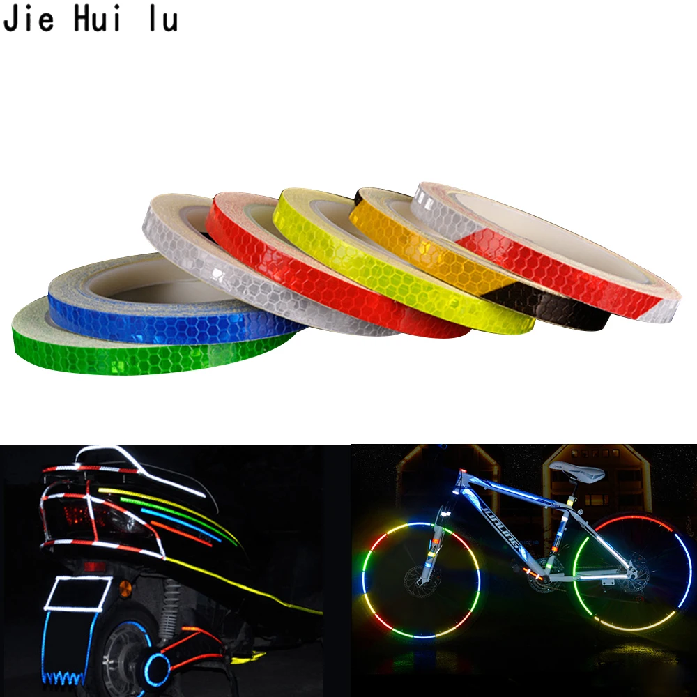 1cm*8m Reflective Stickers Motorcycle Bicycle Reflector Bike Cycling Security Wheel Rim Decal Tape Fluorescent Waterproof
1cm*8m Reflective Stickers Motorcycle Bicycle Reflector Bike Cycling Security Wheel Rim Decal Tape Fluorescent Waterproof