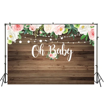 Baby Shower Backdrop Oh Baby Babyshower Photography Background Photo Studio Booth Props Wood Board Floral Portrait Backdrop
Baby Shower Backdrop Oh Baby Babyshower Photography Background Photo Studio Booth Props Wood Board Floral Portrait Backdrop
