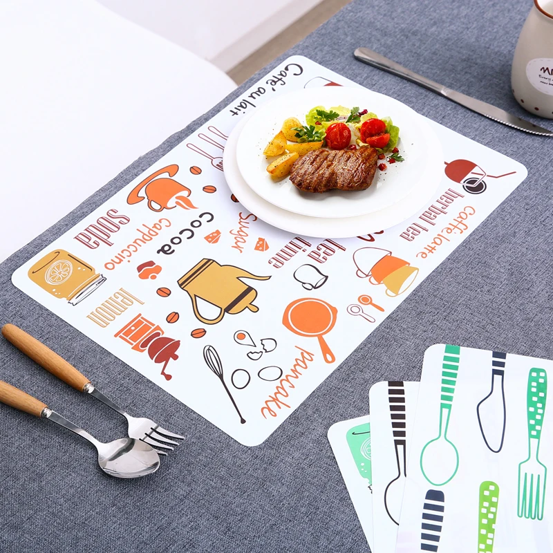 1PC Placemat Household Western Mat Europe Non-slip Waterproof Anti-scalding Table Mat Anti-scalding Insulation Pad big Stocked
1PC Placemat Household Western Mat Europe Non-slip Waterproof Anti-scalding Table Mat Anti-scalding Insulation Pad big Stocked