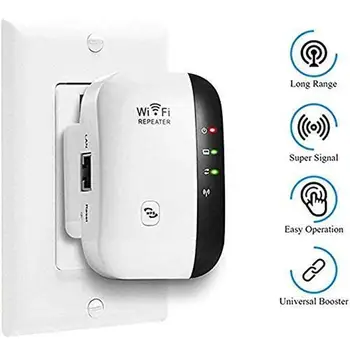 300Mbps Wifi Repeater Wireless-N 802.11 AP-Router Extender Signal Booster Range Wireless Signal Booster Extender 5.15
300Mbps Wifi Repeater Wireless-N 802.11 AP-Router Extender Signal Booster Range Wireless Signal Booster Extender 5.15