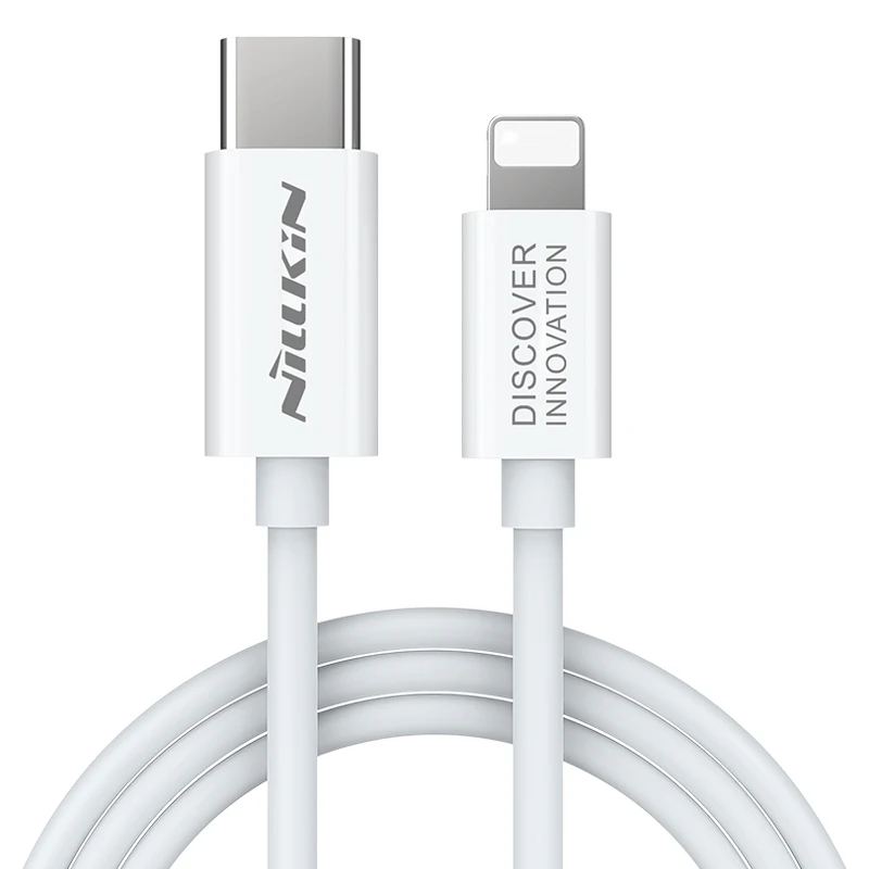 Сверхскоростной usb-кабель Nillkin Type-C для освещения 3 А iPhone X Xr Xs Max быстрая зарядка