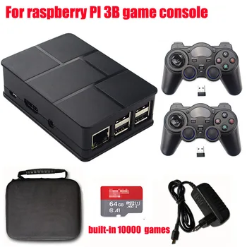 Retro Video Game Console HDMI 64GB Memory for Raspberry pi 3B Handheld Game Player 2.4G Wireless handle Built-In 10000 games
Retro Video Game Console HDMI 64GB Memory for Raspberry pi 3B Handheld Game Player 2.4G Wireless handle Built-In 10000 games