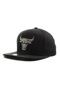 A NEW ERA Gorra 9Fifty NBA Chicago Bulls Metallic Negro Talla: S/M 
A NEW ERA Gorra 9Fifty NBA Chicago Bulls Metallic Negro Talla: S/M