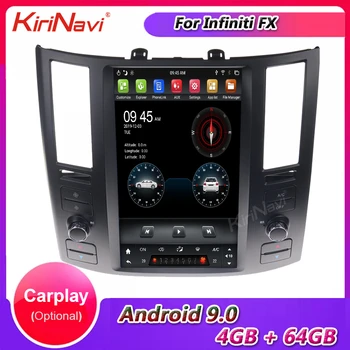 KiriNavi Vertical Screen Tesla 12.1" Android 9.0 Car Radio GPS Navigation For Infiniti FX FX25 FX35 FX37 Car DVD Player stereo
KiriNavi Vertical Screen Tesla 12.1" Android 9.0 Car Radio GPS Navigation For Infiniti FX FX25 FX35 FX37 Car DVD Player stereo