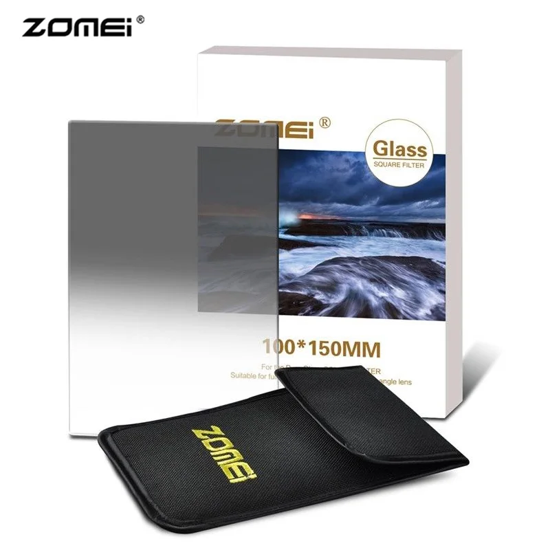Zomei 150*100mm Square Filter Optical Glass Filter Soft Graduated Neutral Density Filters GND2 GND4 GND8 for Cokin Z SLR DSLR
Zomei 150*100mm Square Filter Optical Glass Filter Soft Graduated Neutral Density Filters GND2 GND4 GND8 for Cokin Z SLR DSLR