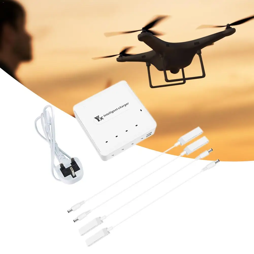 Drone Charging Hub Accessories Remote Control Aircraft Adapter 4 In 1 Smart Camera Drone Charger
Drone Charging Hub Accessories Remote Control Aircraft Adapter 4 In 1 Smart Camera Drone Charger