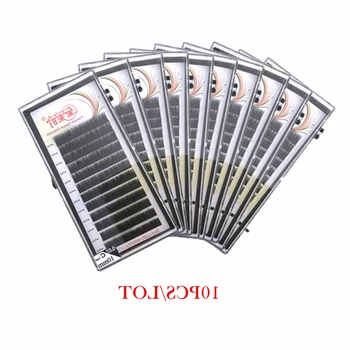 NEWCOME 10 trays/lot All Sizes Individual Eyelash Extension Natural False Mink Russian Volume Eyelash Extensions Makeup Cilia
NEWCOME 10 trays/lot All Sizes Individual Eyelash Extension Natural False Mink Russian Volume Eyelash Extensions Makeup Cilia