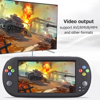 X16 7 Inch Game Console Handheld Portable 8GB Retro Classic Video Game Player for Neogeo Arcade
X16 7 Inch Game Console Handheld Portable 8GB Retro Classic Video Game Player for Neogeo Arcade