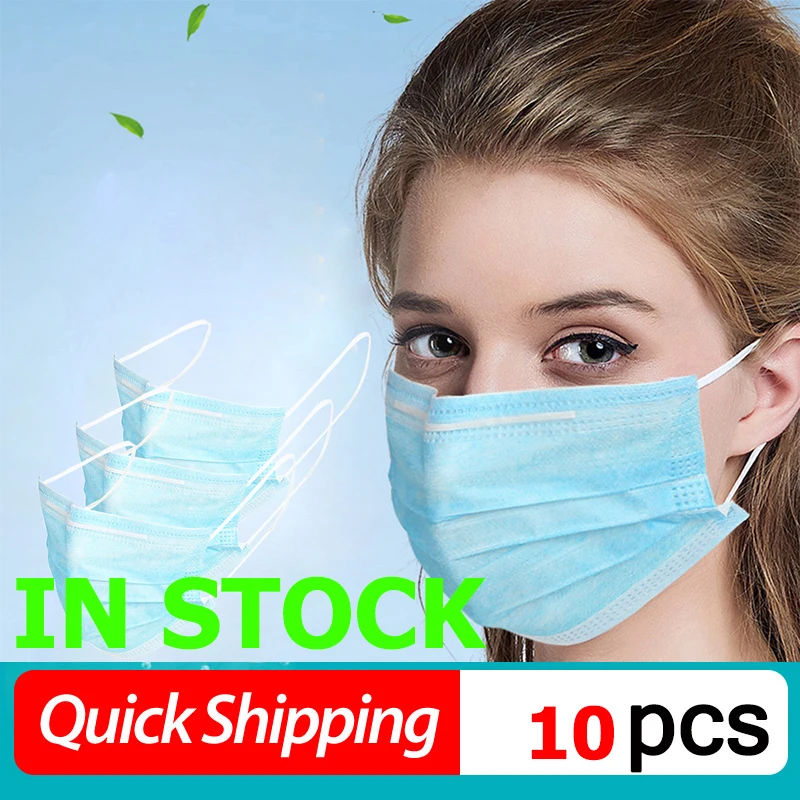 10pcs Medical Masks Disposable 3-Layers Non-woven Mouth Face Mask Hypoallergenic Anti-Dust Anti-coronavirus Earloop Medical Mask
10pcs Medical Masks Disposable 3-Layers Non-woven Mouth Face Mask Hypoallergenic Anti-Dust Anti-coronavirus Earloop Medical Mask