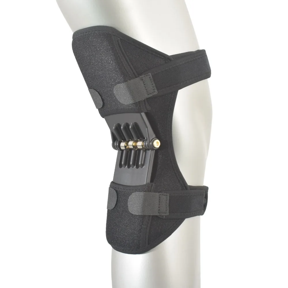 

Protect knees from wear Joint Support Pads Breathable Non-slip Power Lift Powerful Rebound Knee Brace Spring Force Knee Booster