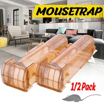 1/2pcs Cattura Del Mouse Trappola Esca Gabbia Del Criceto Trasparente Humane Diretta Trappola Per Topi Mouse Killer Fly Trap
1/2pcs Cattura Del Mouse Trappola Esca Gabbia Del Criceto Trasparente Humane Diretta Trappola Per Topi Mouse Killer Fly Trap
