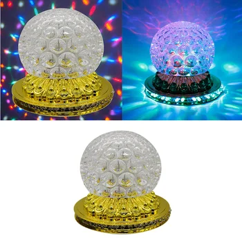DJ Disco LED Stage Light Mini Crystal Magic Ball Rotating Colorful Effect Light Home Christmas ktv Party Strobe Stage Lighting
DJ Disco LED Stage Light Mini Crystal Magic Ball Rotating Colorful Effect Light Home Christmas ktv Party Strobe Stage Lighting