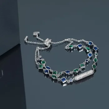 2019 French blue jewelry luxury chain bracelets high to quality fashion bracelets for women wedding gift
2019 French blue jewelry luxury chain bracelets high to quality fashion bracelets for women wedding gift