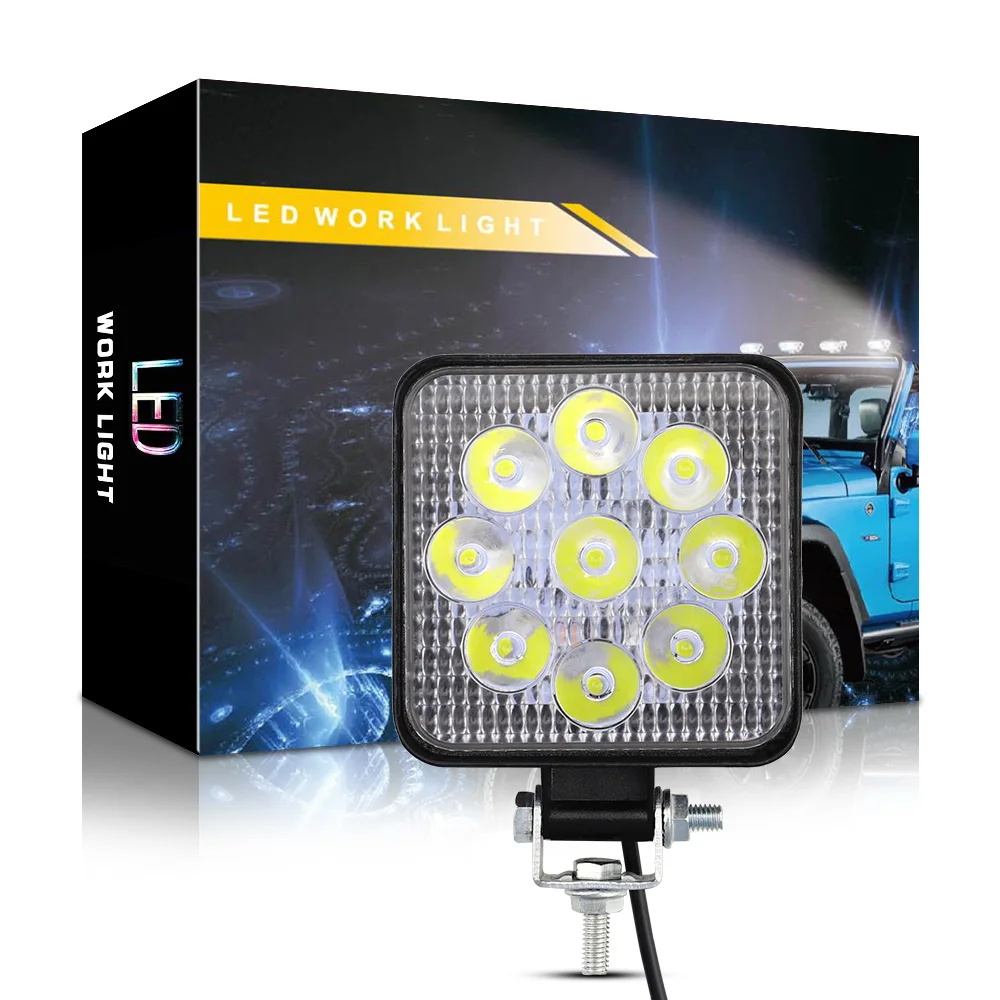 GUANGSHIYE Mini Square Led Work Light Bar 27W Spot Beam Work Lamp for Off-Road Suv Boat 4X4 Jeep JK 4Wd Truck 12V-24V
GUANGSHIYE Mini Square Led Work Light Bar 27W Spot Beam Work Lamp for Off-Road Suv Boat 4X4 Jeep JK 4Wd Truck 12V-24V