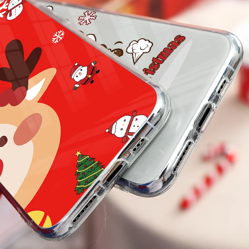 Рождественский чехол с рисунком для Motorola G Stylus Z4 E5 G8 G6 G7 Power E6 Plus Lite Play One Action Vision Macro