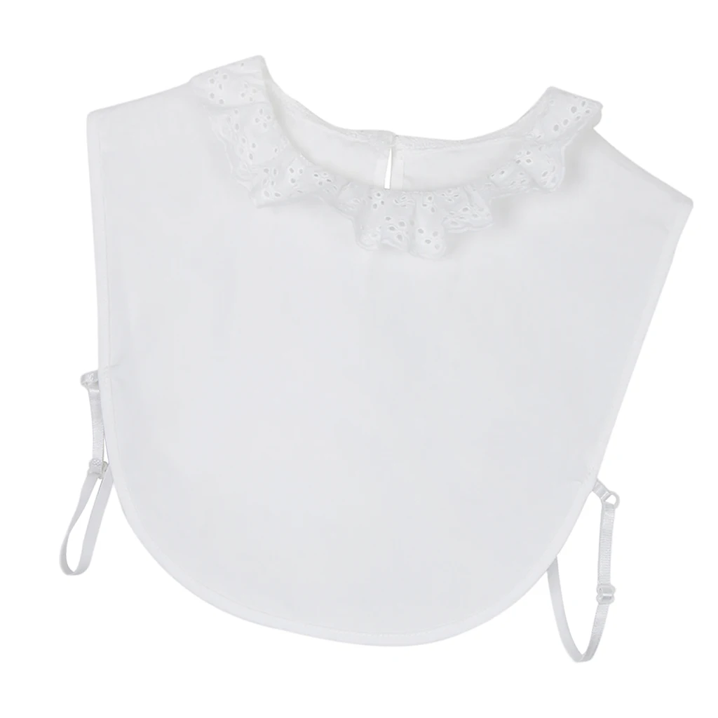 Women Fake Collar Hollow out Ruffle Floral False Faux Collar Detachable Half Shirt Bib Clothing Ornament
Women Fake Collar Hollow out Ruffle Floral False Faux Collar Detachable Half Shirt Bib Clothing Ornament