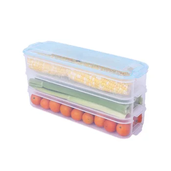 1 pc Crisper with Lid Kitchen Multi-layer Rectangular Storage Box for Fresh Fish Meat
1 pc Crisper with Lid Kitchen Multi-layer Rectangular Storage Box for Fresh Fish Meat