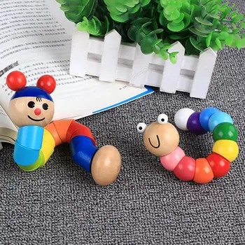 Wooden Cartoon Twisting Caterpillars Insect Flexible Puzzles Educational Kids Toy gift for chidren train baby fingers flexible
Wooden Cartoon Twisting Caterpillars Insect Flexible Puzzles Educational Kids Toy gift for chidren train baby fingers flexible