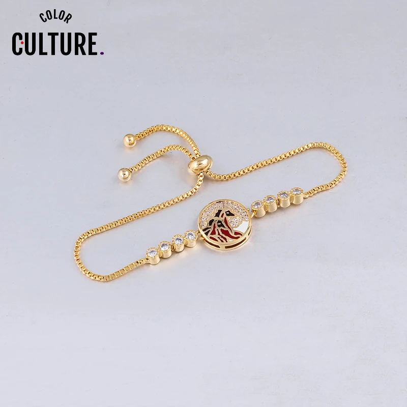 Dropshipping Ethnic Decorations Bracelet for Women Adjustable Delicate Micro Paved AAA Zirconia Enamel Jewelry
Dropshipping Ethnic Decorations Bracelet for Women Adjustable Delicate Micro Paved AAA Zirconia Enamel Jewelry