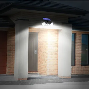 30LED Solar Light Dual Head Outdoor Adjustable PIR Motion Sensor Spotlight Waterproof Outdoor Adjustable Angle Lights For Garden
30LED Solar Light Dual Head Outdoor Adjustable PIR Motion Sensor Spotlight Waterproof Outdoor Adjustable Angle Lights For Garden