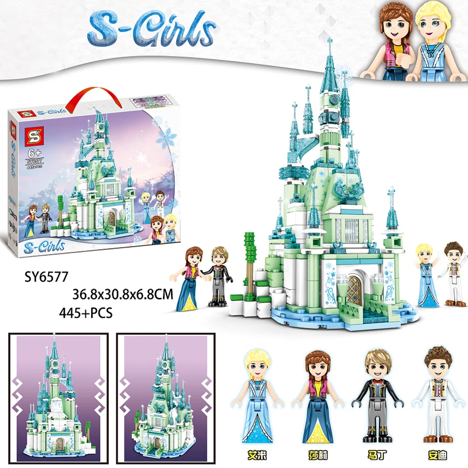 2020 City Creator Dream Princess Castle Elsa Anna Model Building Block Brick Gift Toy Compatible LepininglyFriends Girl
2020 City Creator Dream Princess Castle Elsa Anna Model Building Block Brick Gift Toy Compatible LepininglyFriends Girl