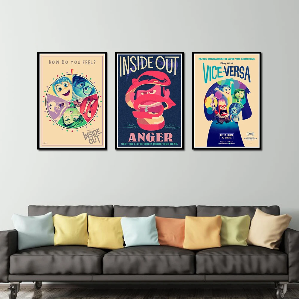 Inside Out A Poster Decorative DIY Wall Canvas Sticker Home Bar Art Posters Decor
Inside Out A Poster Decorative DIY Wall Canvas Sticker Home Bar Art Posters Decor