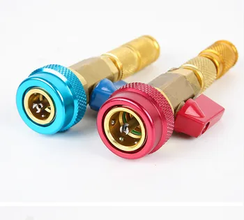 Automotive Air Conditioning R134A Valve Core Quick Remover Installer Tools High Low Pressure Toos Auto Car AC Repair Tool Kit
Automotive Air Conditioning R134A Valve Core Quick Remover Installer Tools High Low Pressure Toos Auto Car AC Repair Tool Kit