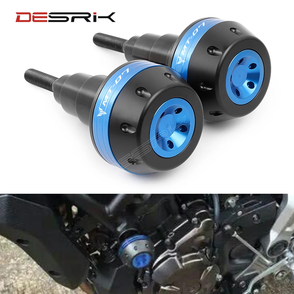DESRIK For YAMAHA MT 07 MT-07 2014-2019 CNC Aluminum Motorcycle Frame Engine Sliders Crash Falling Protection Cover Accessories
DESRIK For YAMAHA MT 07 MT-07 2014-2019 CNC Aluminum Motorcycle Frame Engine Sliders Crash Falling Protection Cover Accessories