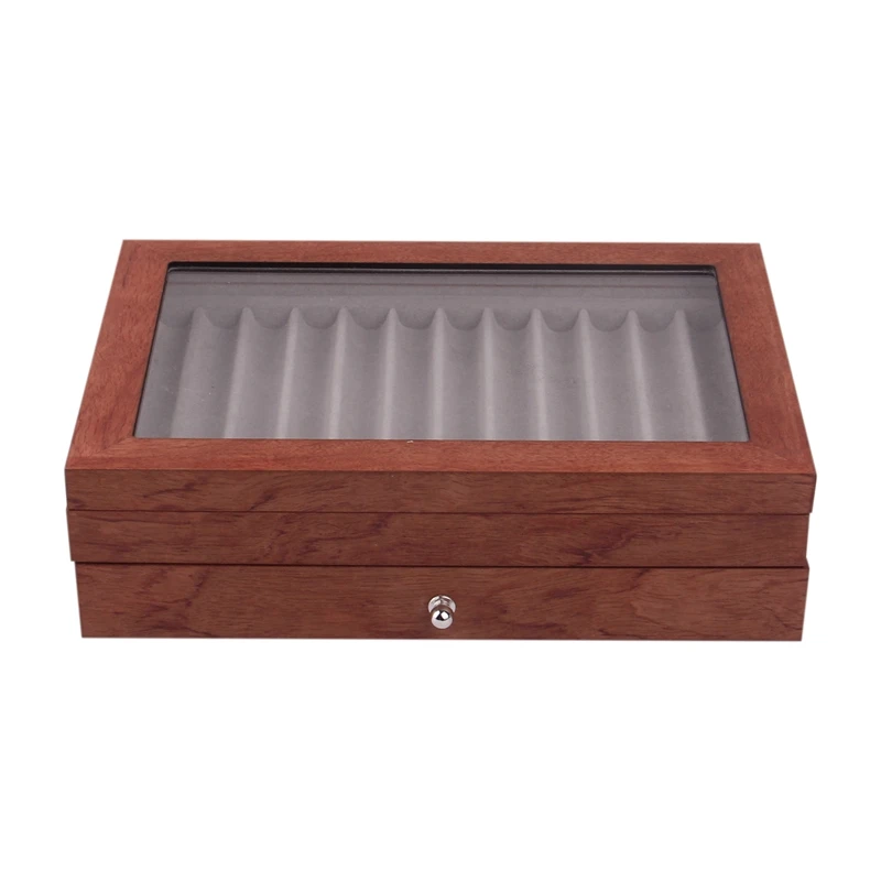 Pen Display Box Wood Pen Display Case,Fountain Pen Storage Box,23 Pen Organizer Box with Clear Window Wine Red
Pen Display Box Wood Pen Display Case,Fountain Pen Storage Box,23 Pen Organizer Box with Clear Window Wine Red