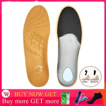 Leather Orthotic Insole For Shoes Flat Feet Arch Support Orthopedic Shoes Sole Insoles For Men And Women's shoes Pads
Leather Orthotic Insole For Shoes Flat Feet Arch Support Orthopedic Shoes Sole Insoles For Men And Women's shoes Pads