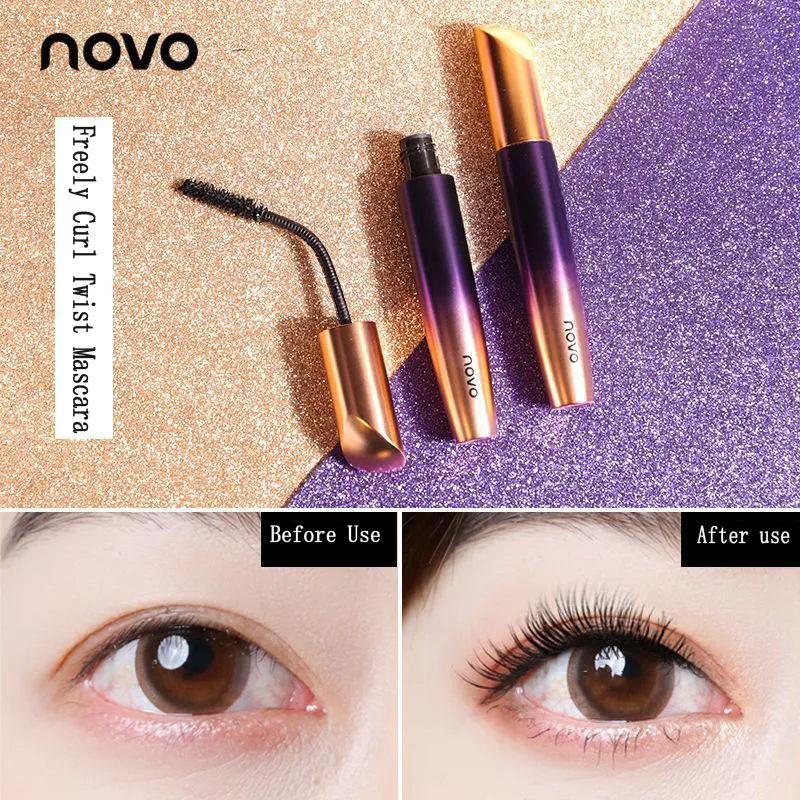 NOVO Eye Makeup 4D Volume Mascara Collagen Eyelash Growth Fluid Cosmetic Waterproof Lash Extension Long Curling Silk Graft Black
NOVO Eye Makeup 4D Volume Mascara Collagen Eyelash Growth Fluid Cosmetic Waterproof Lash Extension Long Curling Silk Graft Black