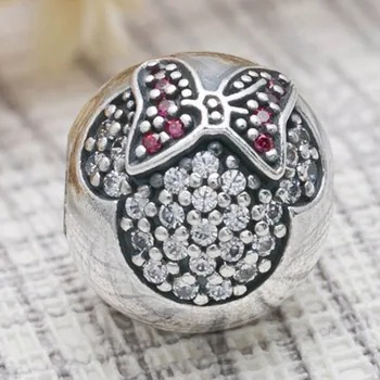 Original Pvae Minnie With Crystal Clip Stopper Beads Fit 925 Sterling Silver Charm Pandora Bracelet Diy Jewelry
Original Pvae Minnie With Crystal Clip Stopper Beads Fit 925 Sterling Silver Charm Pandora Bracelet Diy Jewelry