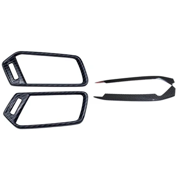 2Pcs Carbon Fiber Pattern Abs Side Air Vent Outlet Cover Trim & 2Pcs Car Front Fog Light Lamp Eyebrow Strips Trim
2Pcs Carbon Fiber Pattern Abs Side Air Vent Outlet Cover Trim & 2Pcs Car Front Fog Light Lamp Eyebrow Strips Trim