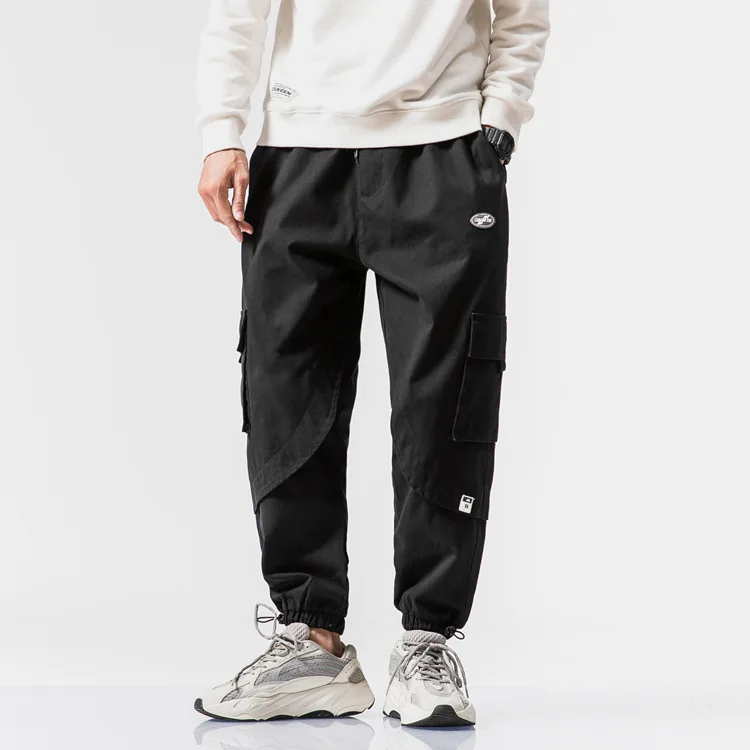 City Where the Product 2020 Spring New Style Multi-pockets Lace-up Popular Brand Ankle Banded Pants Solid Color Men's Trousers P
City Where the Product 2020 Spring New Style Multi-pockets Lace-up Popular Brand Ankle Banded Pants Solid Color Men's Trousers P